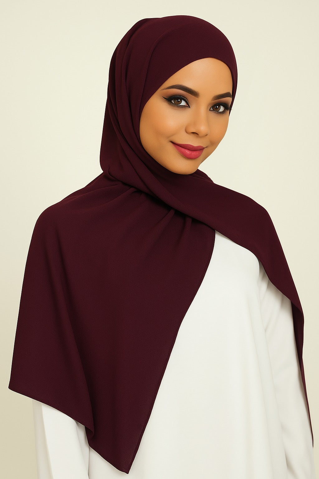 Premium Georgette - Blackberry - 127