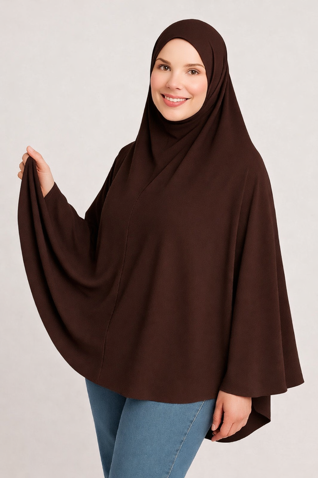 UJ™ Chocolate Brown Makhna Hijab | Buy Hijab Online Pakistan | UmmeJannah