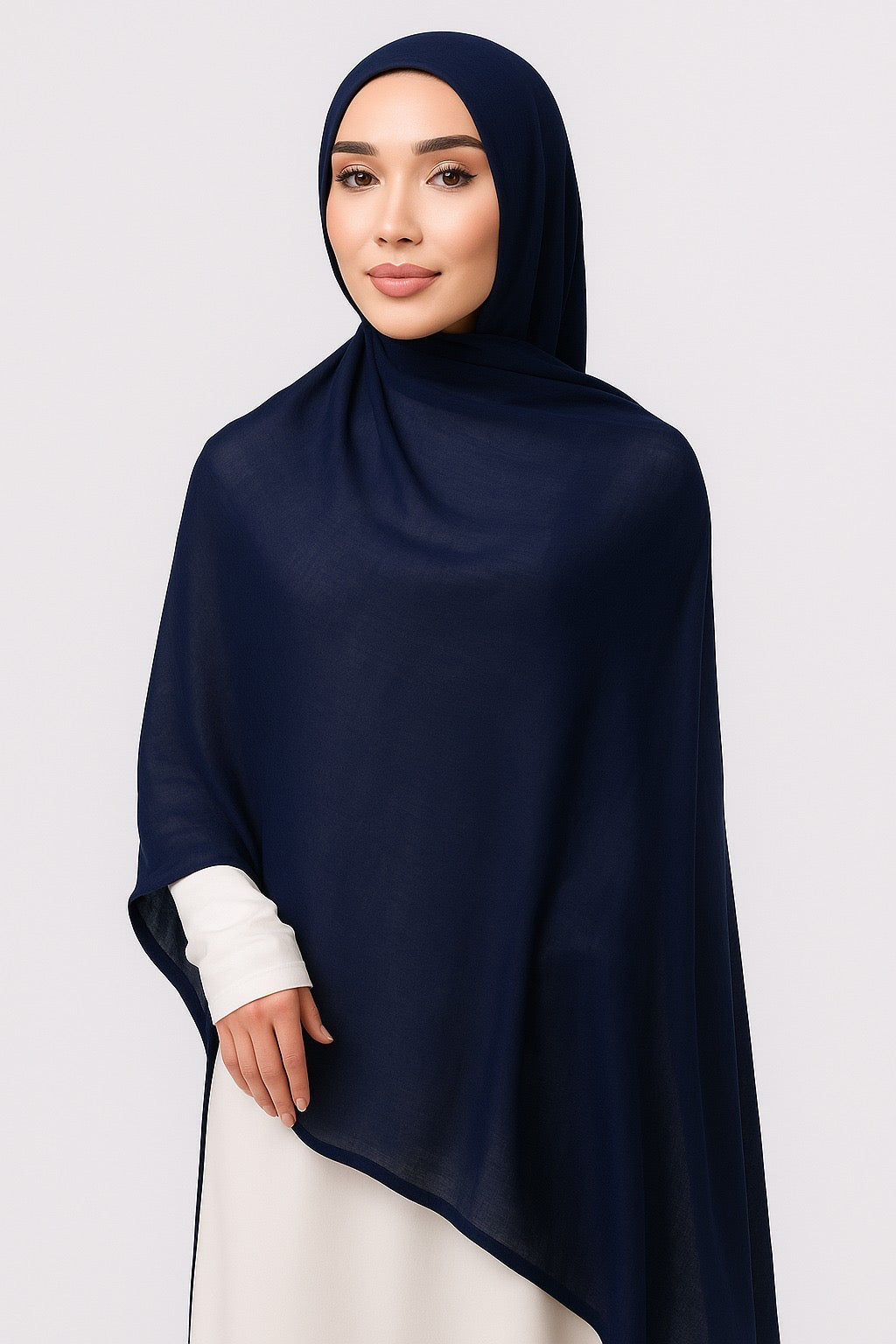 Modal Hijab — Classic Navy