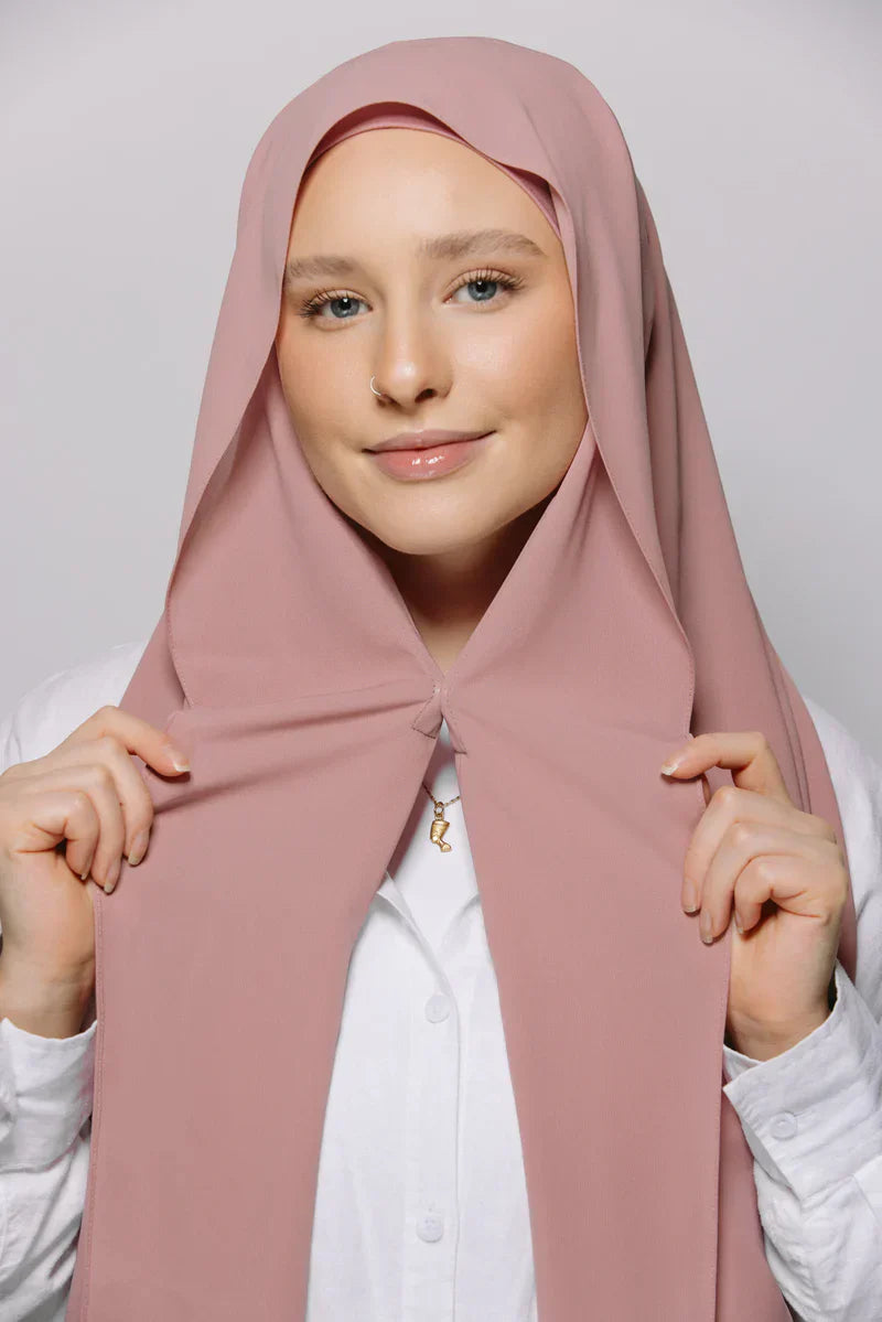 Magnetic Instant Hijab by UJ - BUNDLE OF 3 (RANDOM COLORS)