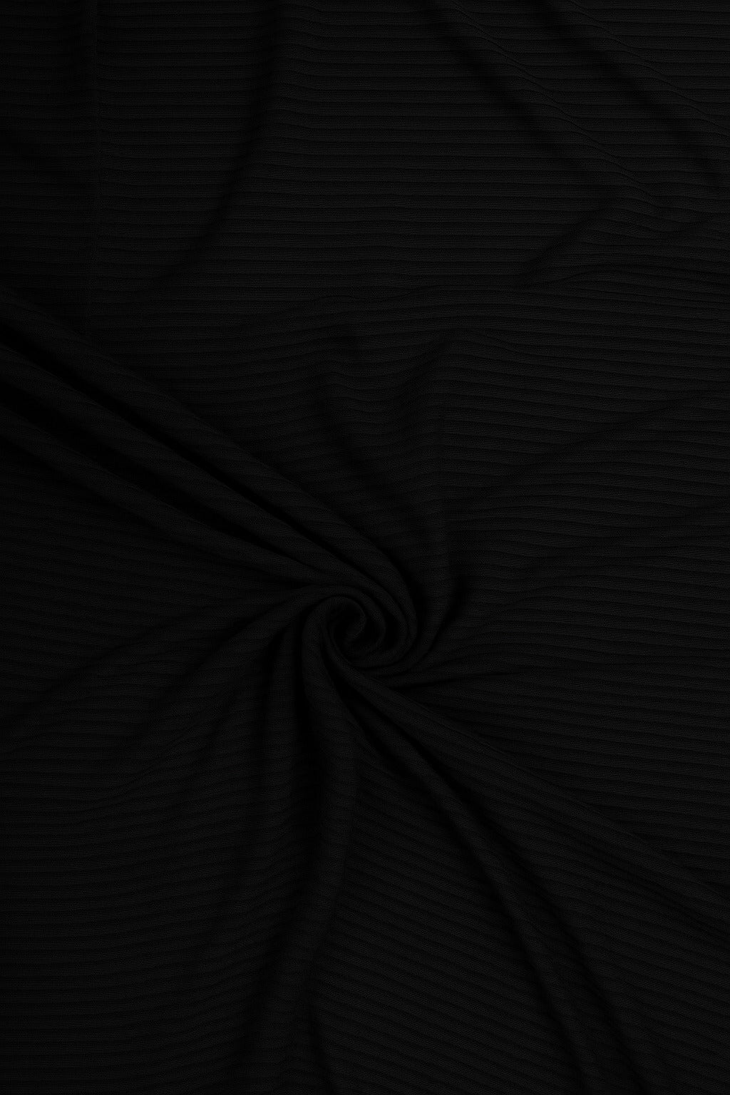 Ribbed Jersey - Black