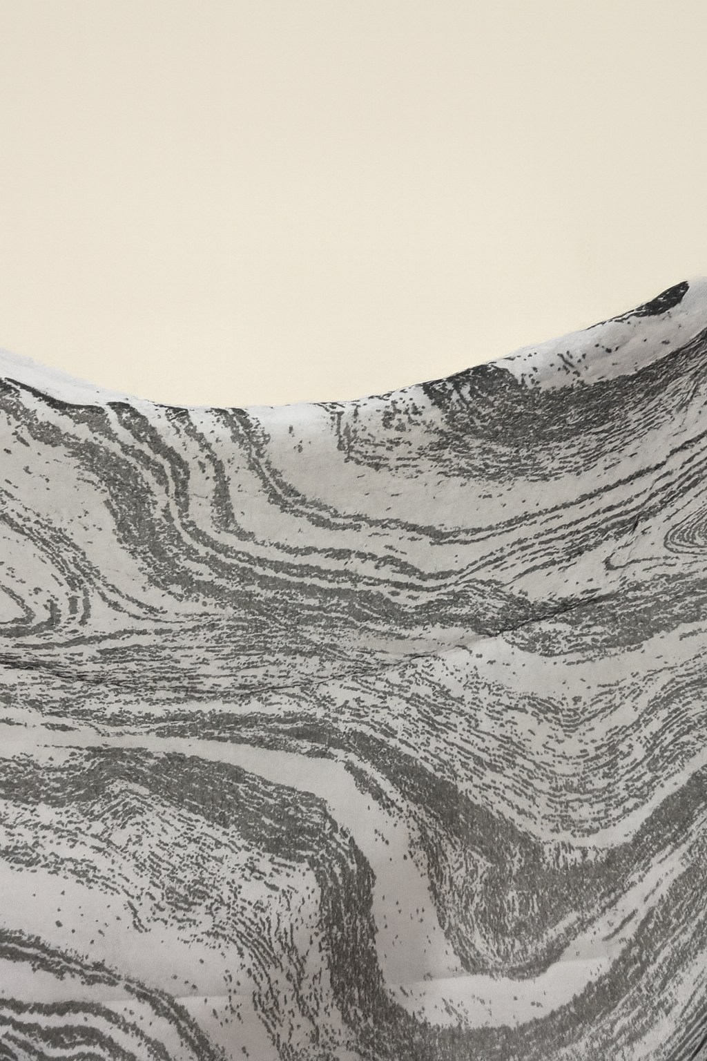 Printed Modal Hijab - Grey Mirage