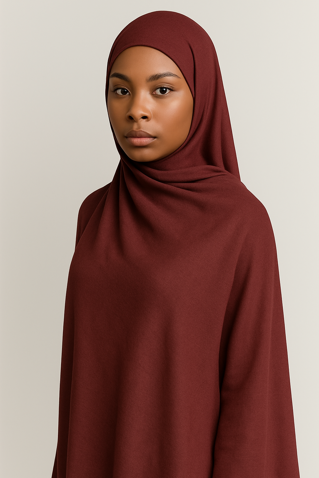 Modal Hijab — Redish Brown