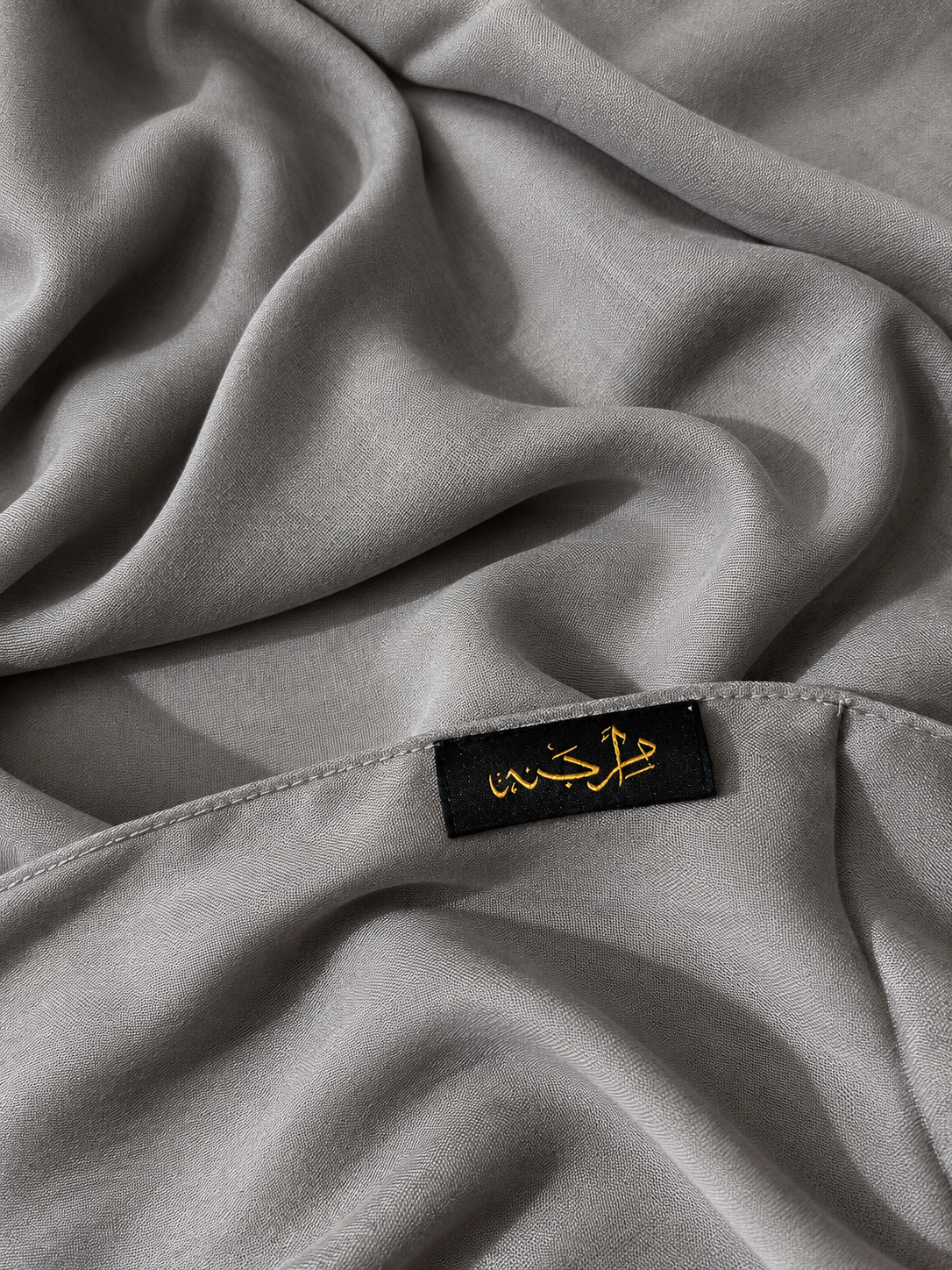 PREMIUM MODAL HIJAB (SINGLE STITCH) - Smoky Grey