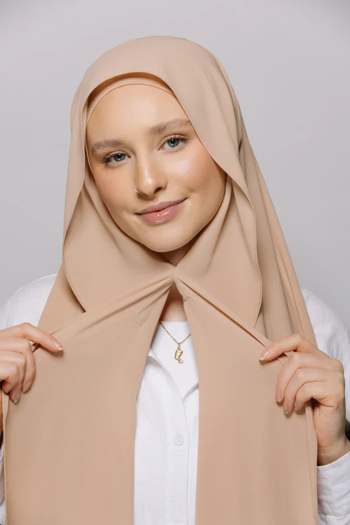 Magnetic Instant Hijab by UJ - BUNDLE OF 3 (RANDOM COLORS)