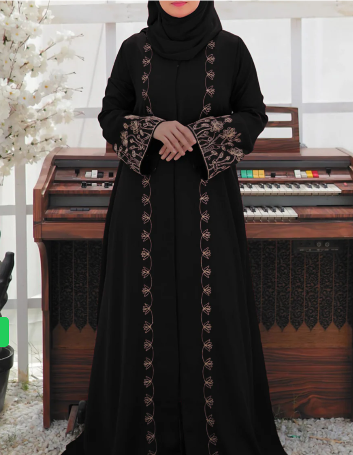 Nawal Embroidered Abaya
