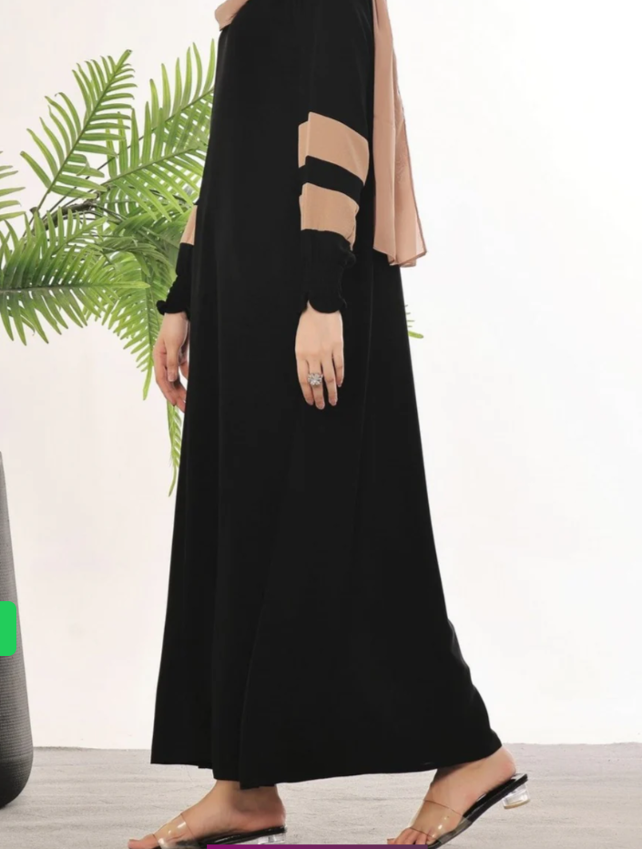 Classic Black Maxi Abaya