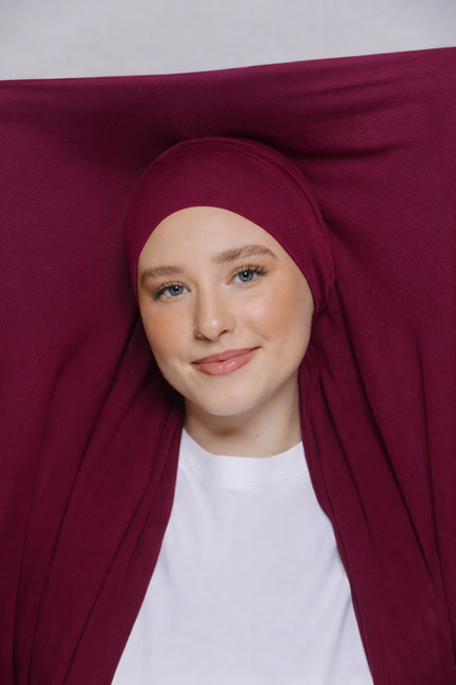 Luxury Instant Crinkle Chiffon Hijab By UJ - PAK - 66 x 30 Inches