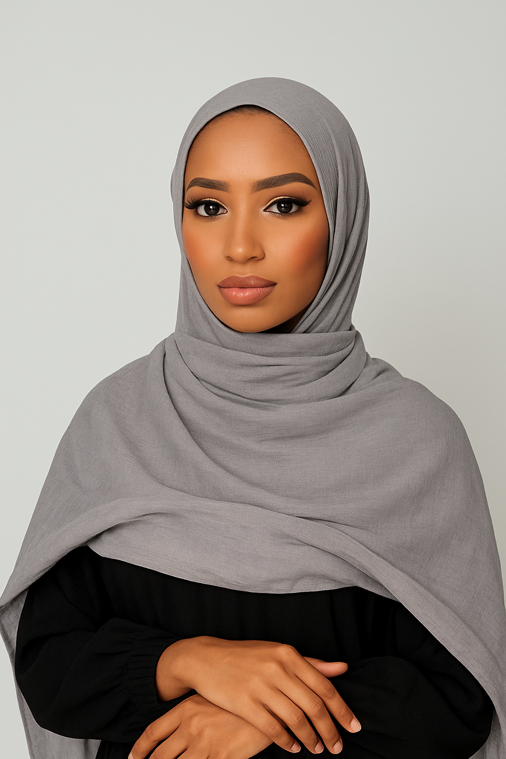 Modal Hijab — Grey