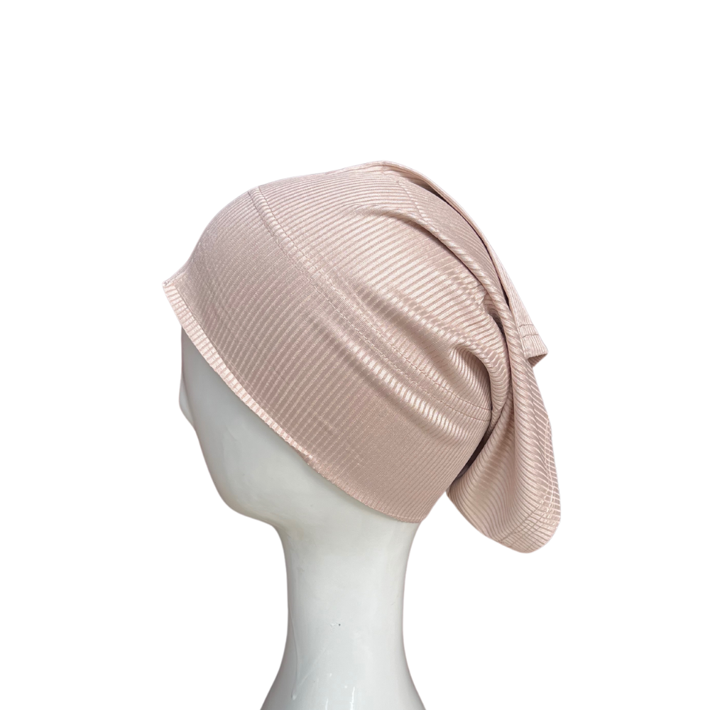 Ribbed Jersey Tube Cap