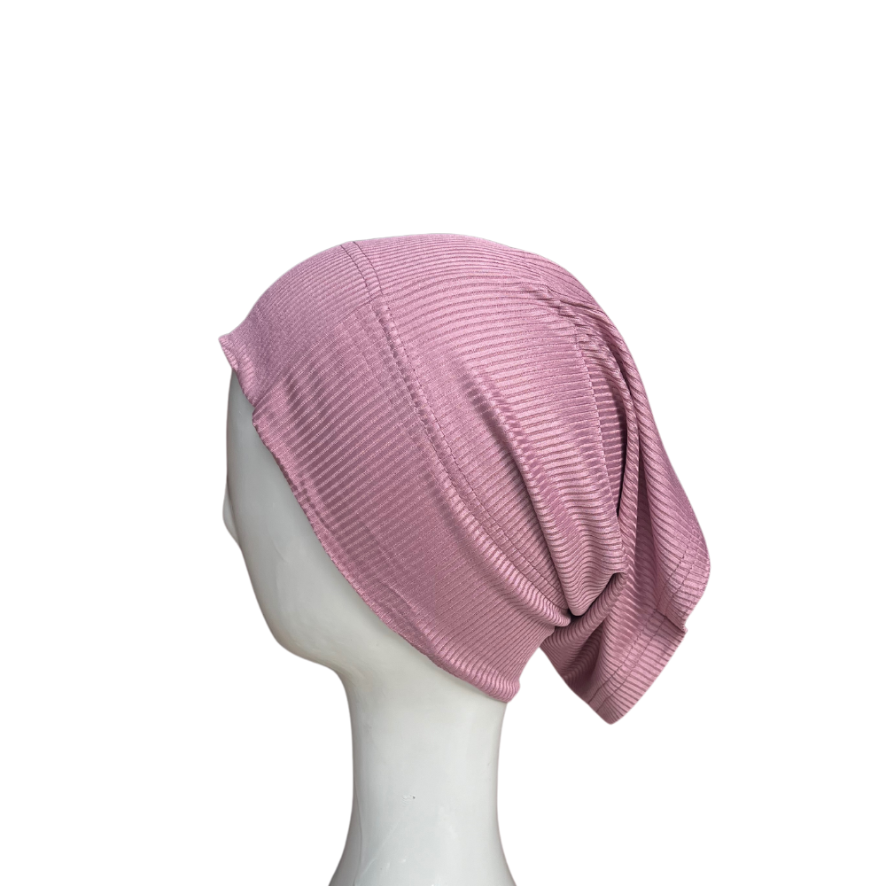 Ribbed Jersey Tube Cap