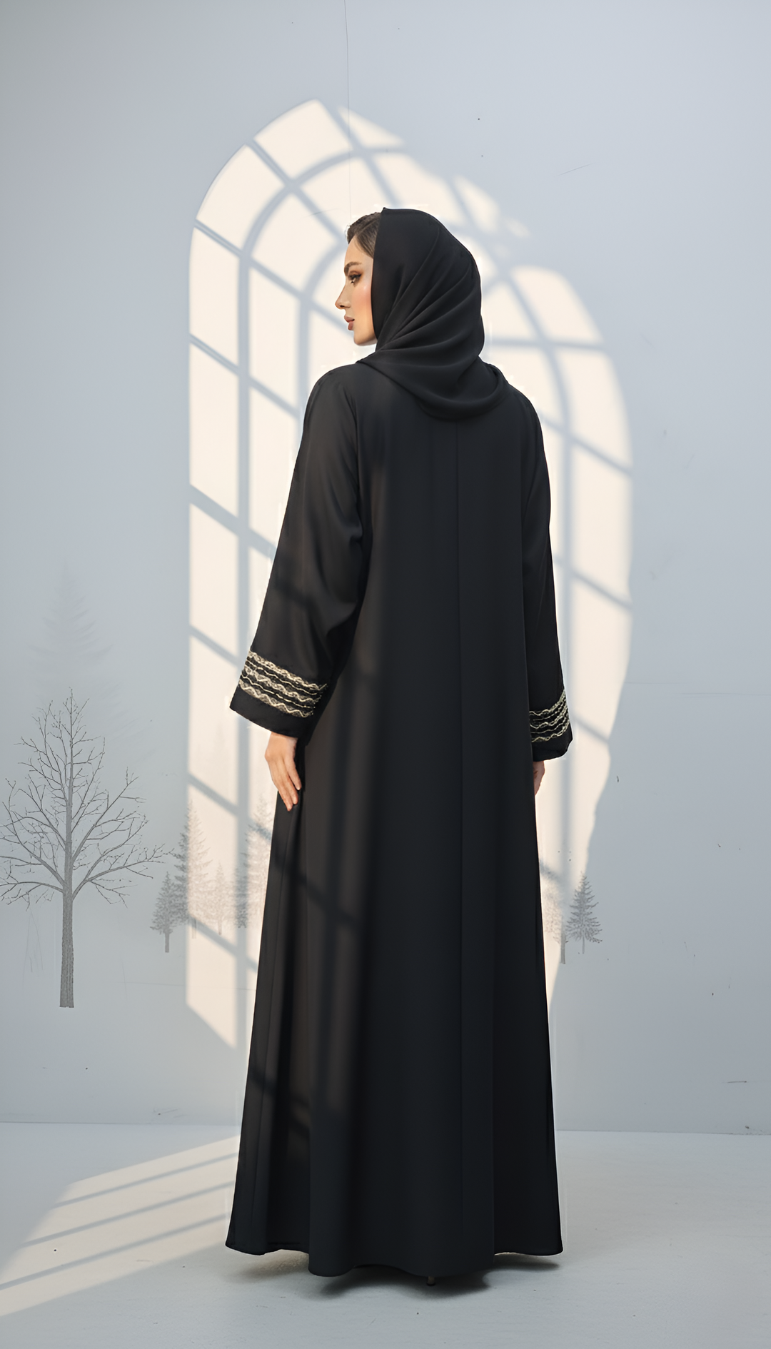 Royal Thread Abaya