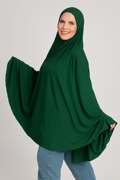 Makhna Hijab - Dark Green