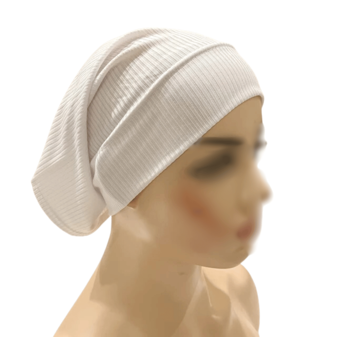 Ribbed Jersey Tube Cap