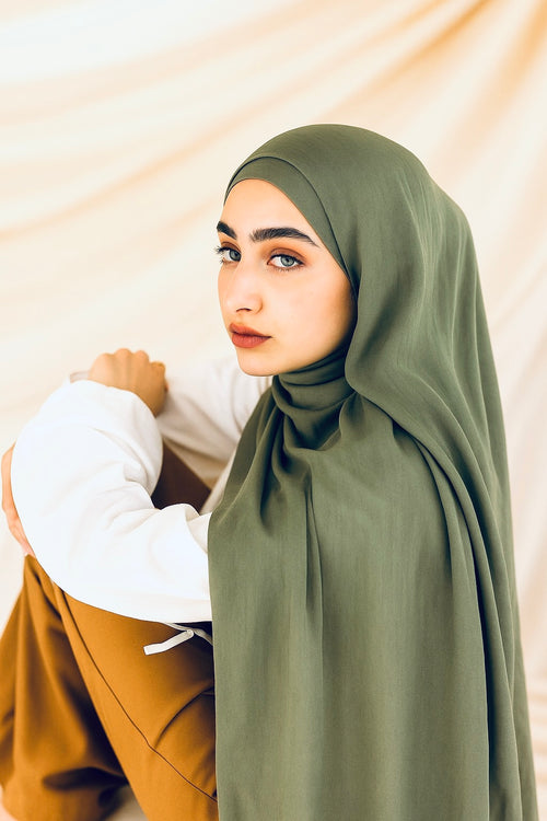 Modal Hijab — Sage Green