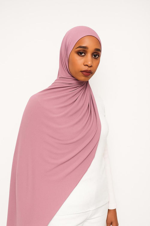Pink Mirage Jersey Hijab