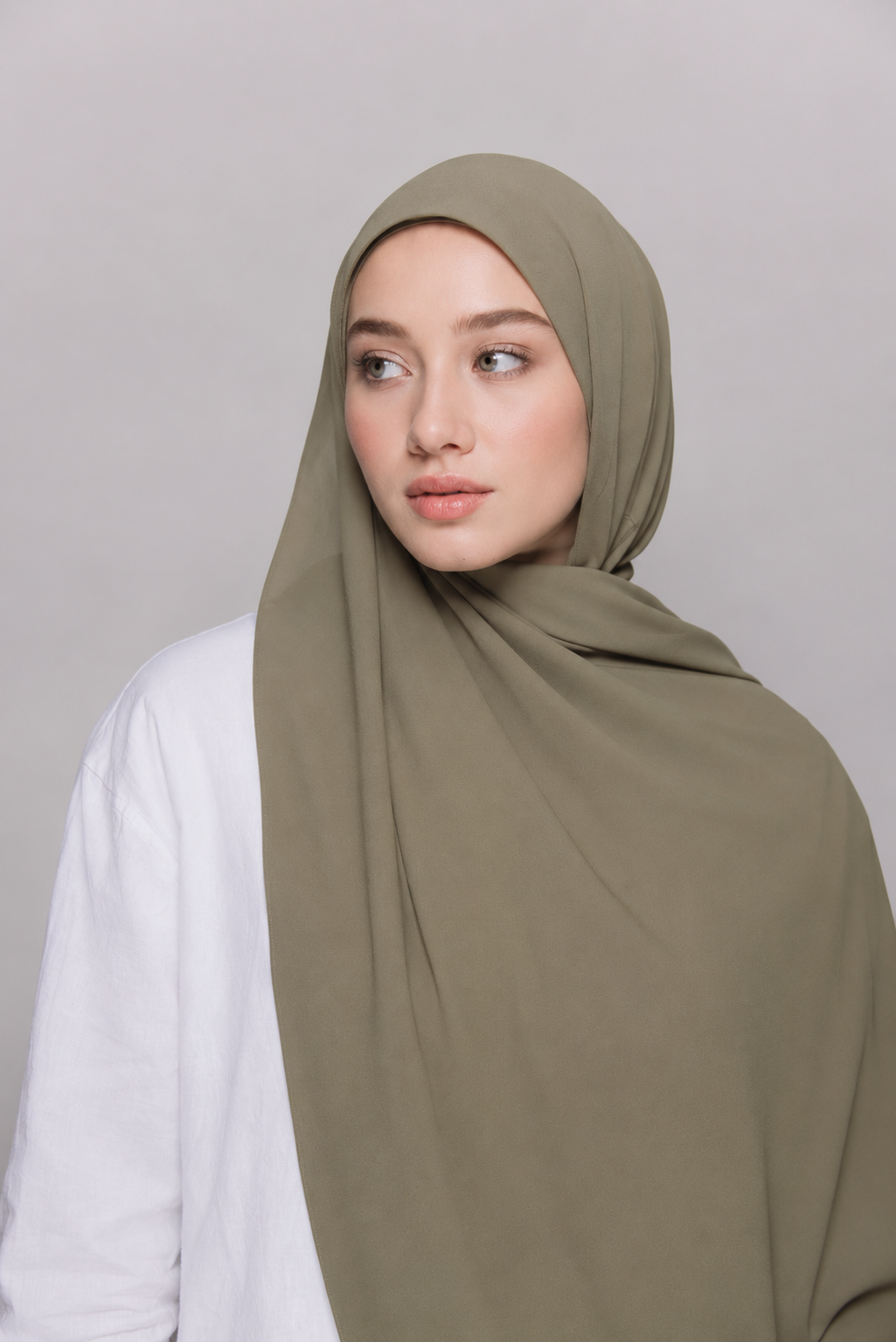 UJ™ Magnetic Instant Hijab by UJ - 72 x 21 (Inches)