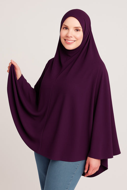 Makhna Hijab - Purple