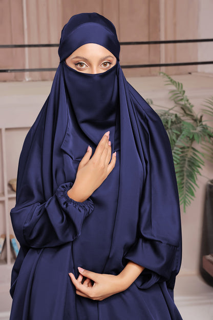 Dark Blue Jilbab