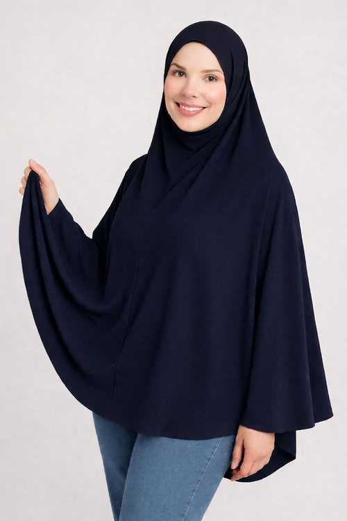 UJ™ Midnight Ocean Makhna Hijab | Buy Hijab Online Pakistan | UmmeJannah