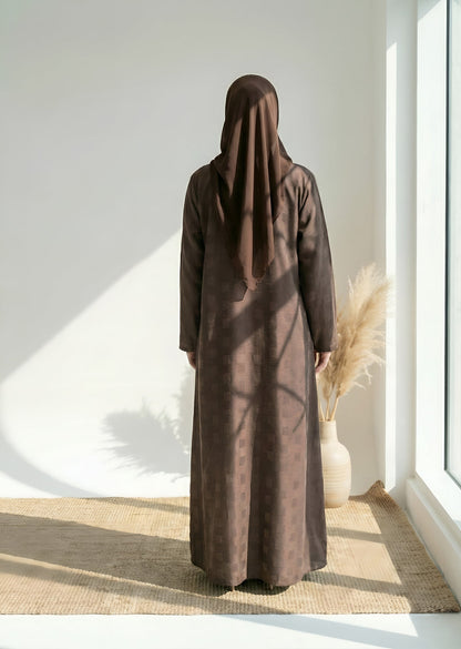 Safa Mocha Abaya