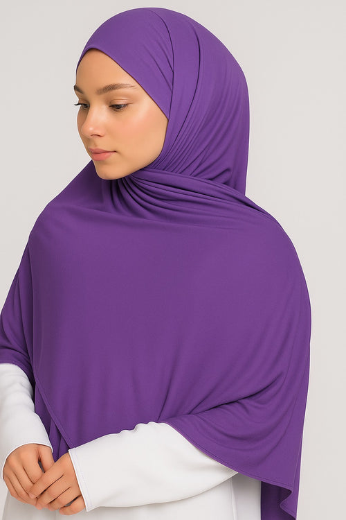 Lavender Jersey Hijab