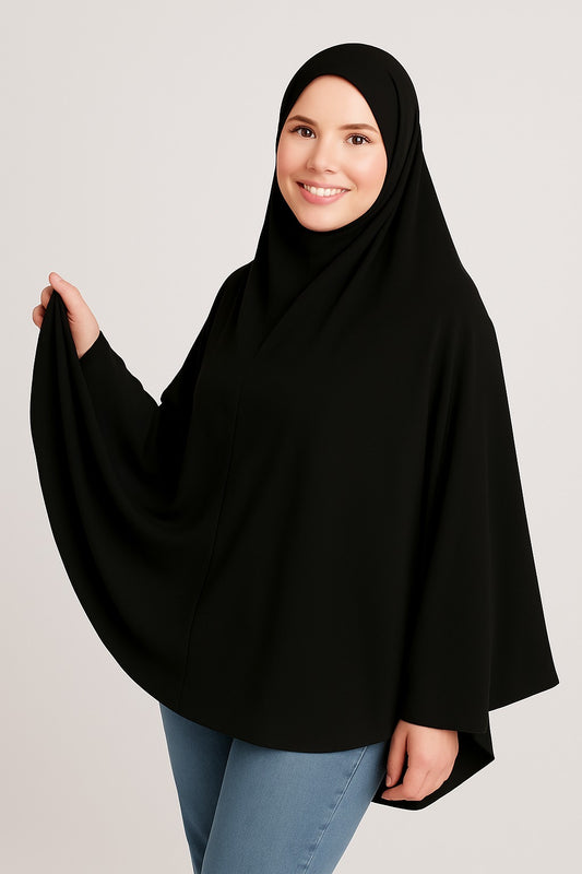 Makhna Hijab - Black
