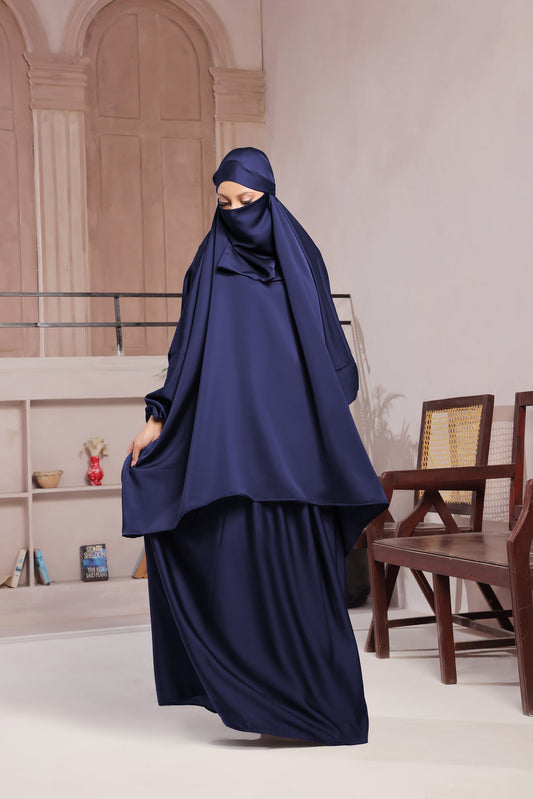 Dark Blue Jilbab