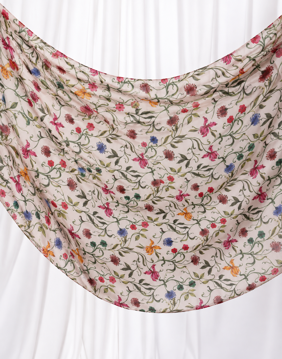 Real Printed Modal - Petal Whimsy