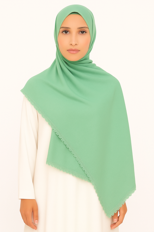 Turkish Lawn Lace - Mint
