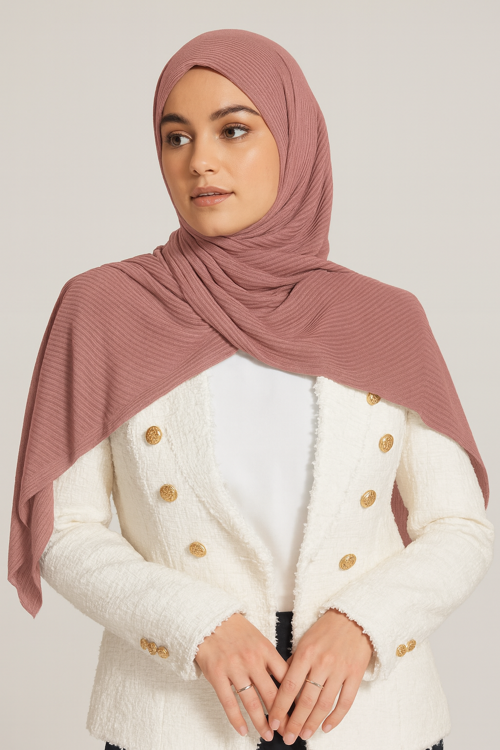 Ribbed Jersey - Rose Pink