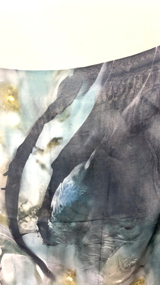 Ocean Aura - Printed Modal