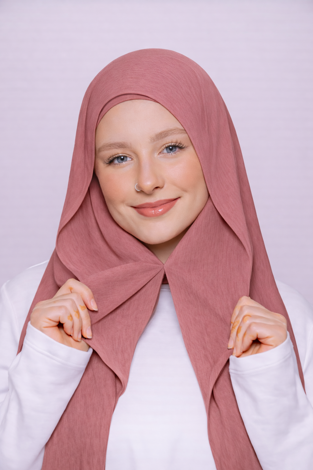 Luxury Instant Crinkle Chiffon Hijab By UJ - PAK - 66 x 30 Inches