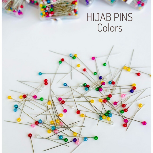 Pearl Head Pins - Multi Color