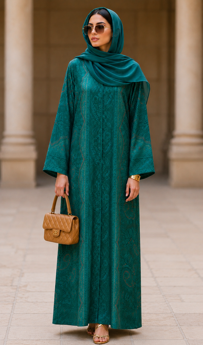 Noor-e-Sabz Abaya