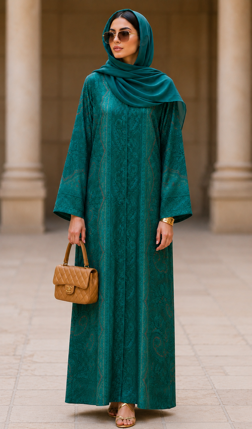 Noor-e-Sabz Abaya