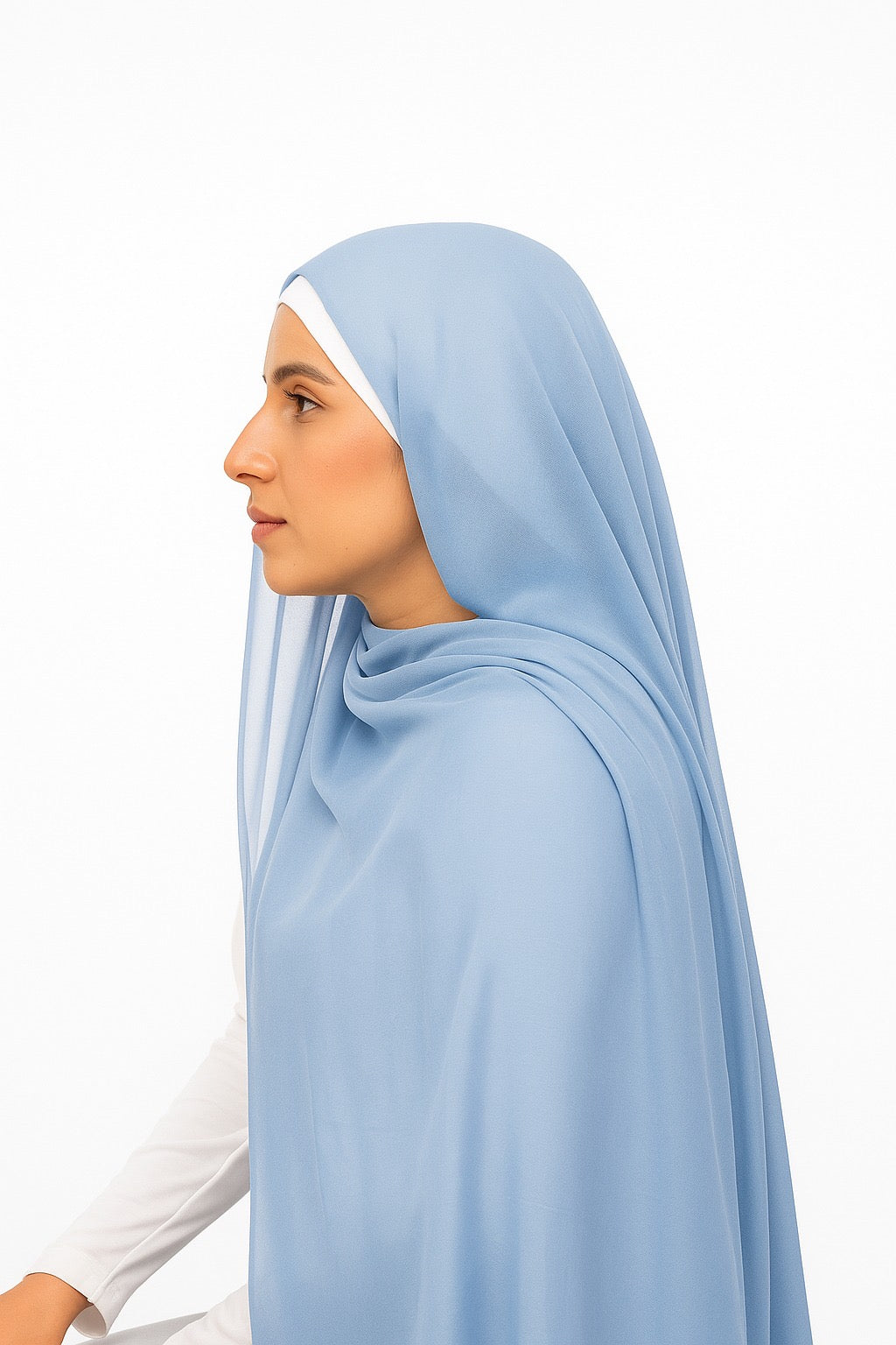 Modal Hijab — Ice Blue