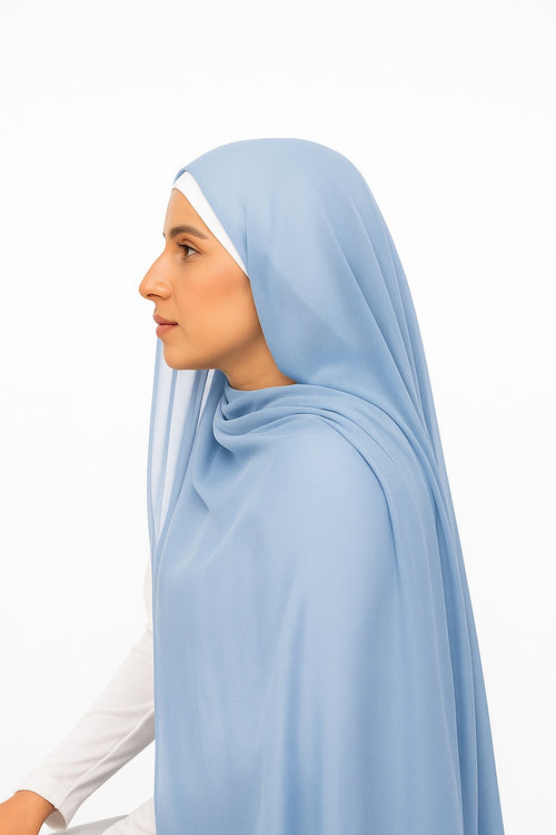 Modal Hijab — Ice Blue