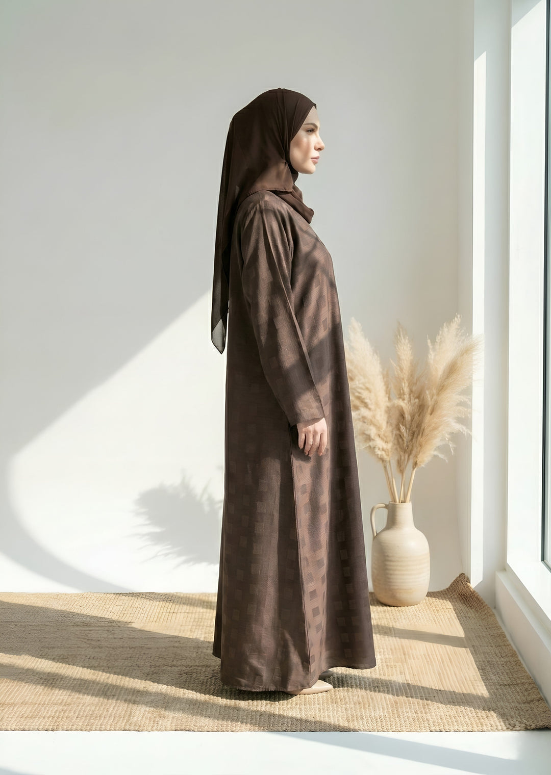 Safa Mocha Abaya