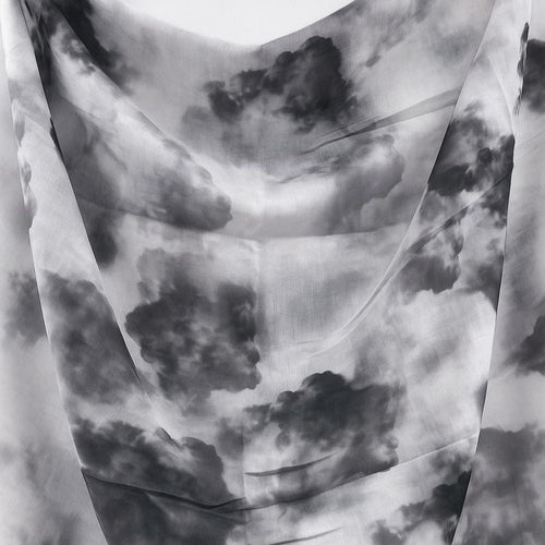 Cloud Veil - Printed Modal