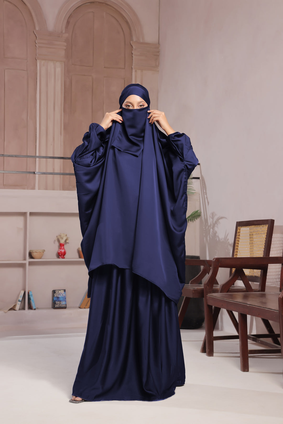 Dark Blue Jilbab
