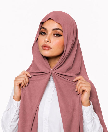 UJ™ Luxury Instant Crinkle Chiffon Hijab By UJ - PAK - 66 x 30 Inches