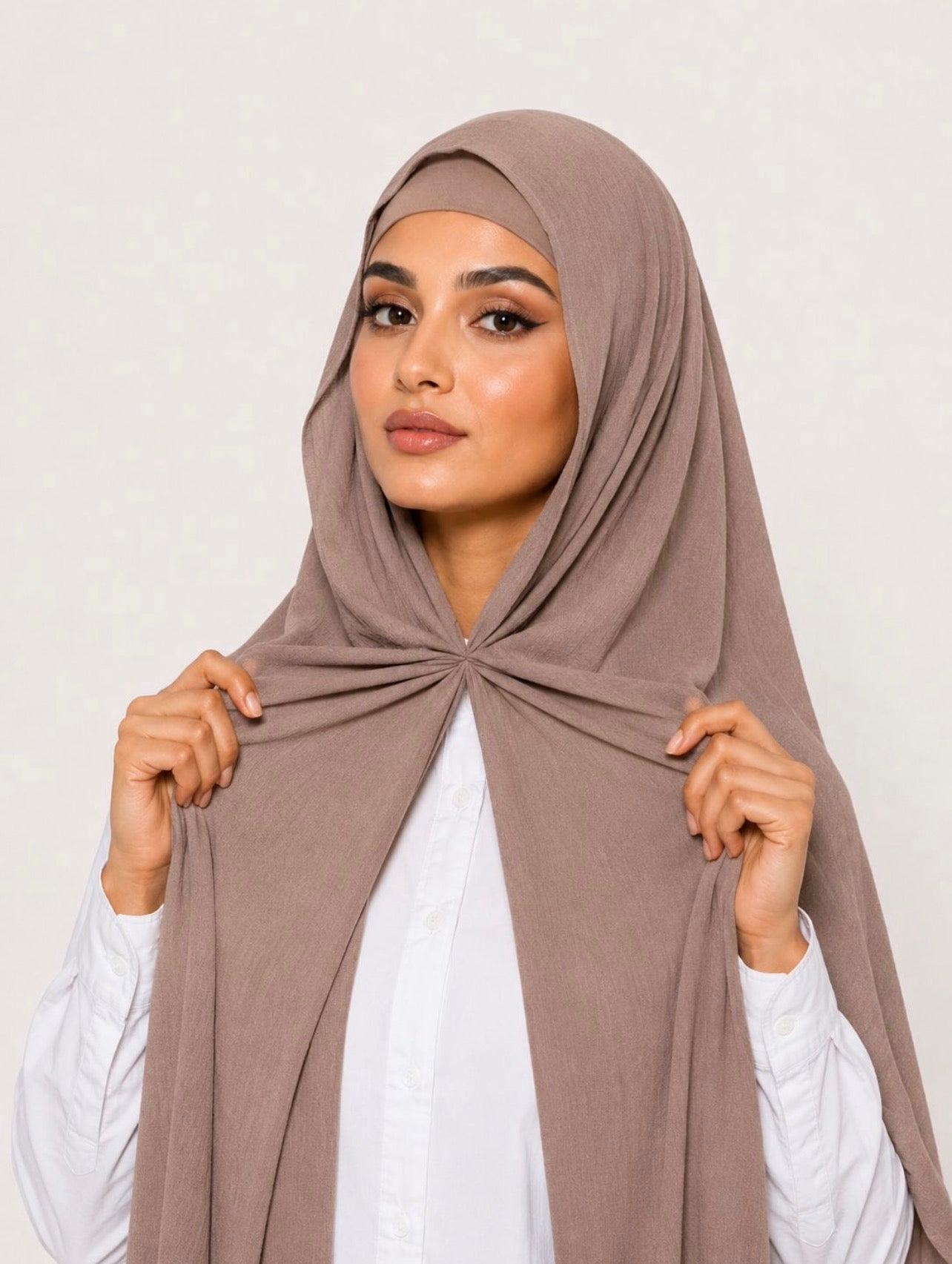 UJ™ Luxury Instant Crinkle Chiffon Hijab By UJ - PAK - 66 x 30 Inches