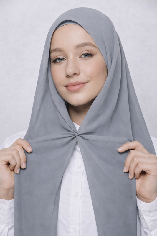 Magnetischer Sofort-Hijab von UJ – 72 x 21 (Zoll)
