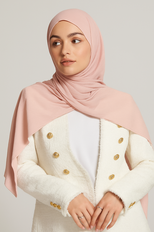 Ribbed Jersey - Light Pink