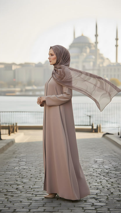 Taupe Abaya