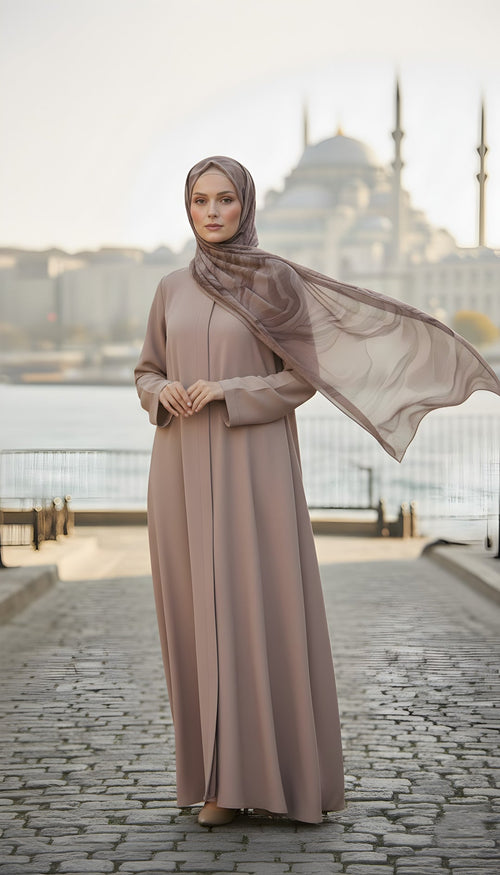 Taupe Abaya