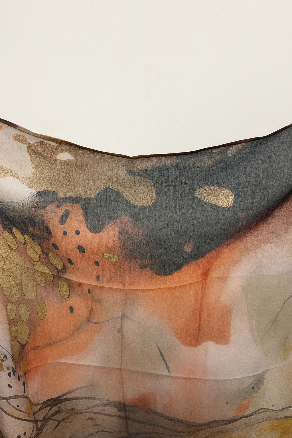 Printed Modal Hijab - Amber Veil