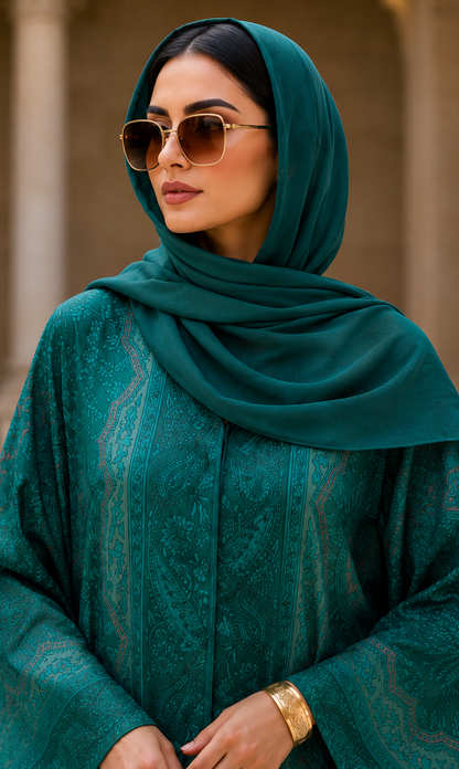 Noor-e-Sabz Abaya