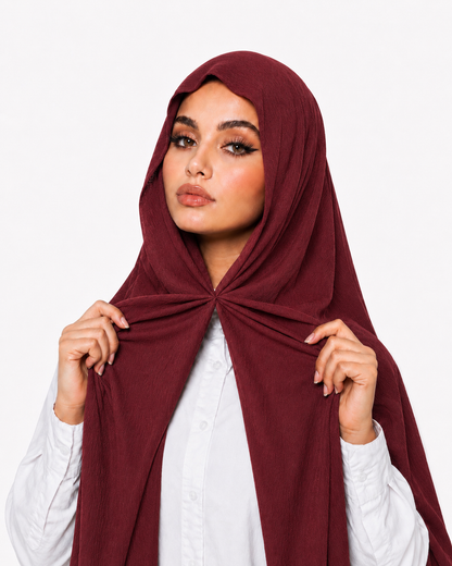 UJ™ Luxury Instant Crinkle Chiffon Hijab UAE | UmmeJannah